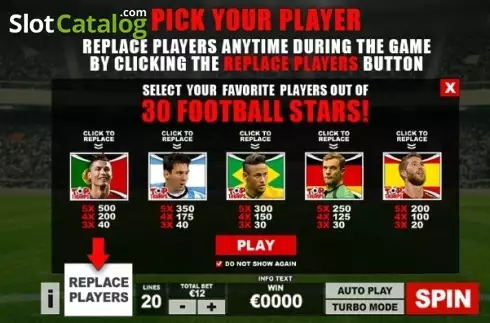 Скрин6. Top trumps football stars: Sporting Legends слот