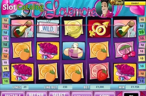 Скрин3. Dr. Lovemore слот