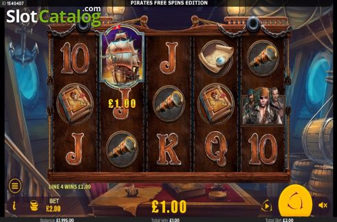 Скрин3. Pirates Free Spins Edition слот