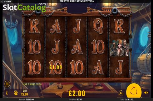 Скрин4. Pirates Free Spins Edition слот