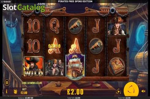 Скрин5. Pirates Free Spins Edition слот