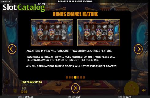Скрин9. Pirates Free Spins Edition слот