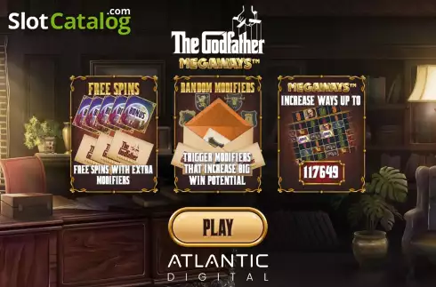Скрин2. The Godfather Megaways слот