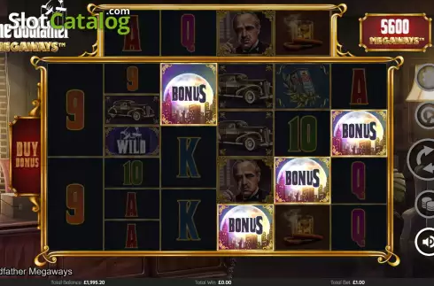 Скрин5. The Godfather Megaways слот