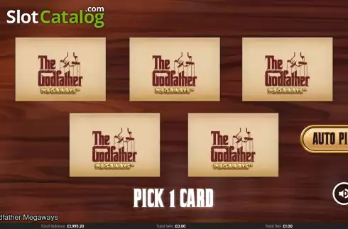 Скрин7. The Godfather Megaways слот