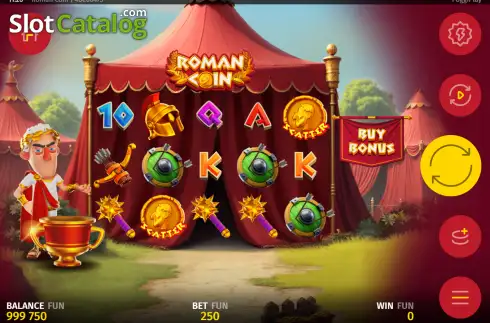 Скрин2. Roman Coin слот