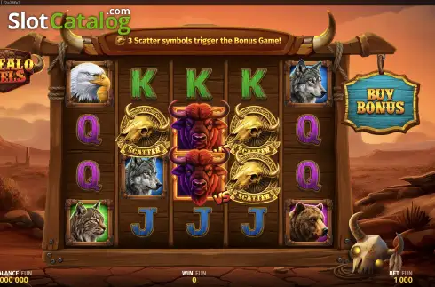 Скрин2. Buffalo Duels слот