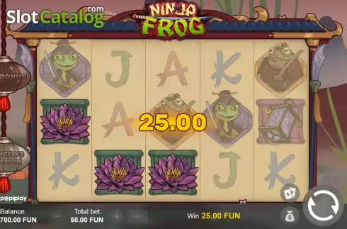 Скрин3. Ninja Frog слот