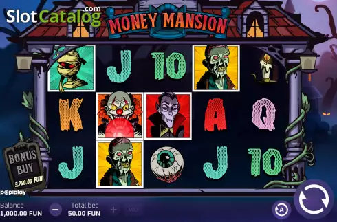 Скрин2. Money Mansion слот