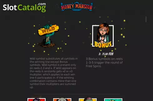 Скрин5. Money Mansion слот