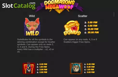 Скрин9. Dogmasons MegaWOOF слот