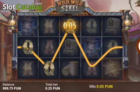 Скрин3. Wild Wild Steel слот