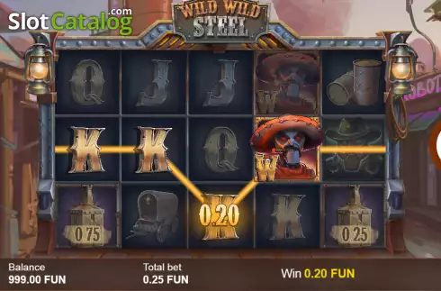 Скрин4. Wild Wild Steel слот