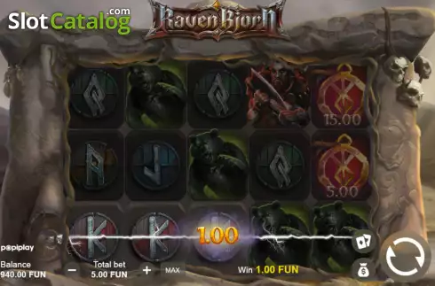Скрин4. Raven Bjorn слот