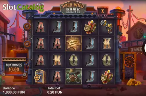 Скрин2. Wild Wild Bank слот