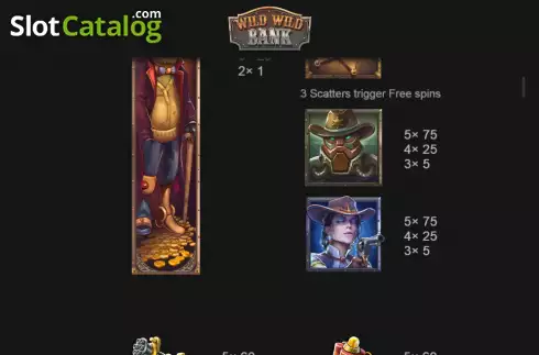 Скрин6. Wild Wild Bank слот