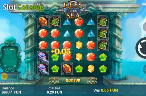 Скрин3. Keys To The Sea слот