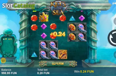 Скрин4. Keys To The Sea слот