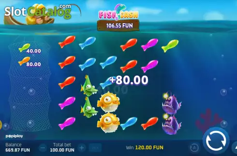 Скрин3. Fish and Cash слот