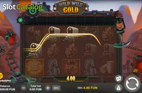 Скрин3. Wild Wild Gold слот