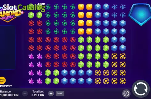Скрин2. Double Diamond Night слот