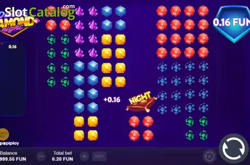 Скрин3. Double Diamond Night слот
