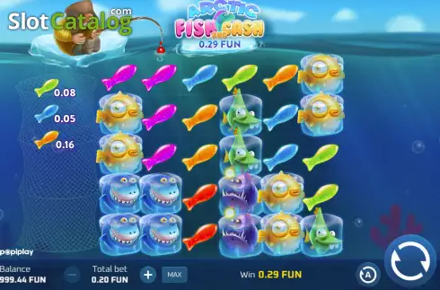 Скрин2. Arctic Fish and Cash слот