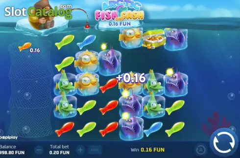 Скрин3. Arctic Fish and Cash слот