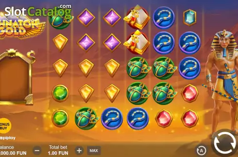 Скрин2. Echnaton Gold слот