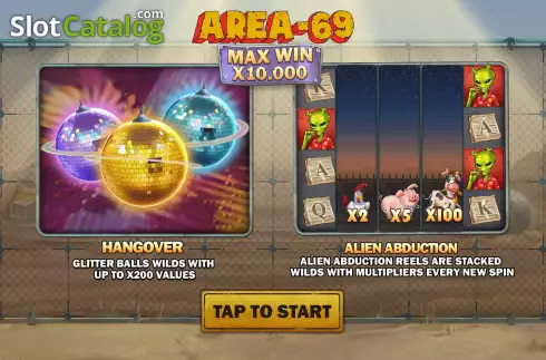 Скрин2. Area 69 слот