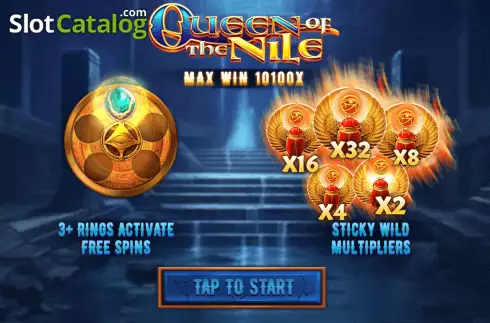 Скрин2. Queen of the Nile (Popiplay) слот