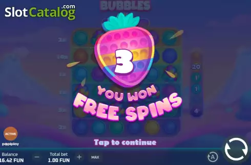 Скрин8. Bubbles (Popiplay) слот