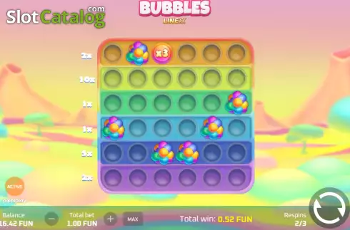 Скрин9. Bubbles (Popiplay) слот