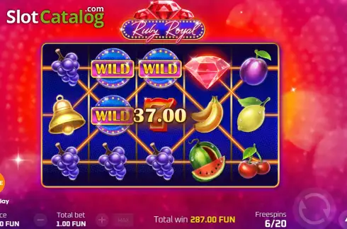 Скрин3. Ruby Royal слот