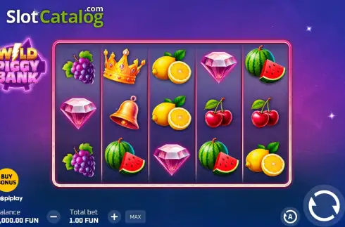Скрин2. Wild Piggy Bank слот