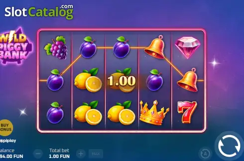 Скрин3. Wild Piggy Bank слот
