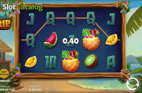 Скрин3. Tiki Trip слот
