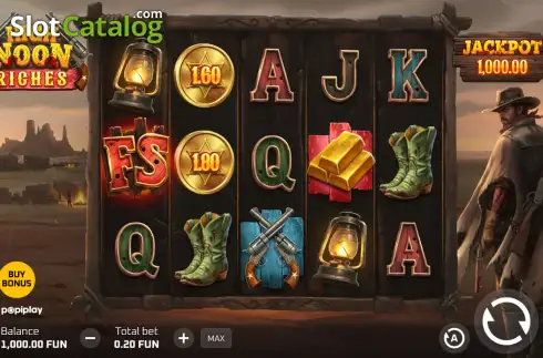 Скрин2. High Noon Riches слот