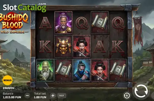 Скрин2. Bushido Blood слот