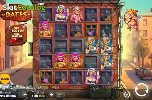 Скрин2. Dirty Dates слот