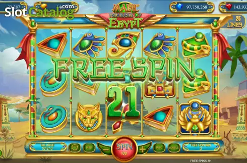 Скрин4. Magic Treasures of Egypt слот