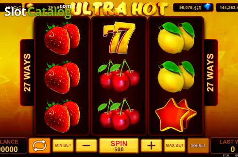 Скрин2. Ultra Hot слот
