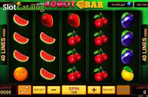 Скрин2. 40 Hot Bar слот