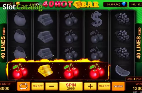Скрин3. 40 Hot Bar слот
