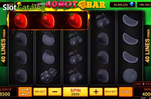 Скрин4. 40 Hot Bar слот
