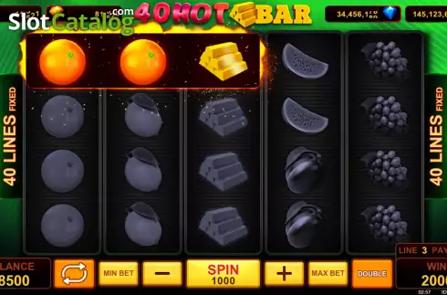 Скрин7. 40 Hot Bar слот