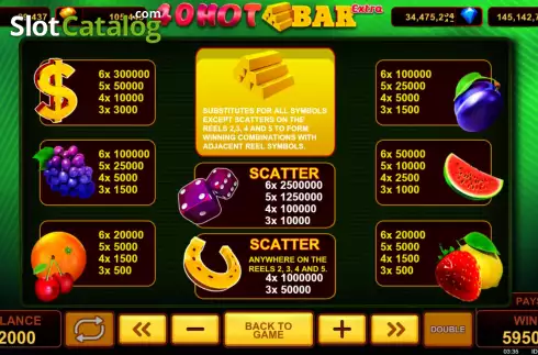 Скрин8. 40 Hot Bar Extra слот