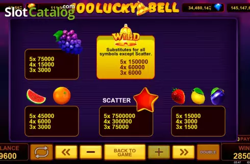 Скрин8. 100 Lucky Bell слот