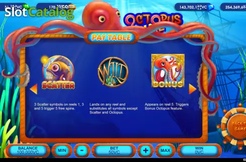 Скрин5. Octopus Life слот
