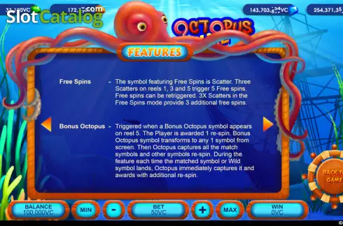 Скрин6. Octopus Life слот